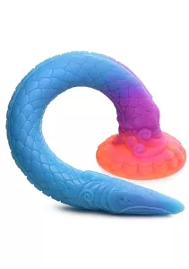 Creature Cocks Glow in the Dark Makara Silicone Snake Dildo MASTER SERIES