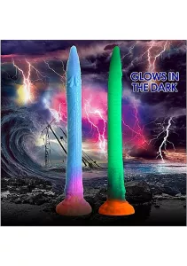 Creature Cocks Glow in the Dark Makara Silicone Snake Dildo MASTER SERIES