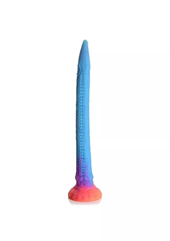 Creature Cocks Glow in the Dark Makara Silicone Snake Dildo MASTER SERIES