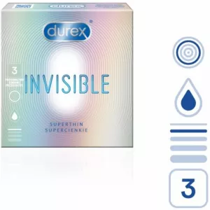 Durex Invisible 3 ks