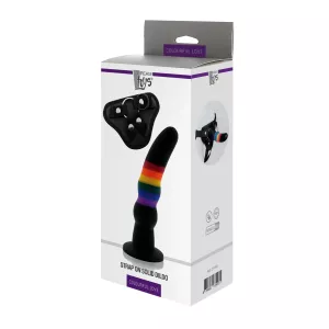 Dream Toys Colourful Love Strap On Solid