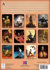 FANTASY ART OF FRAZETTA: BARBARIANS & WARRIORS - 2022 CALENDAR SELLERS PUBLISHING