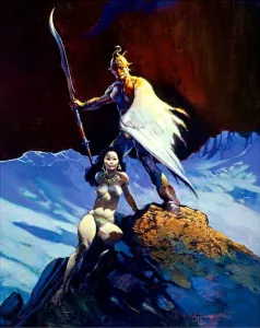 FANTASY ART OF FRAZETTA: BARBARIANS & WARRIORS - 2022 CALENDAR SELLERS PUBLISHING