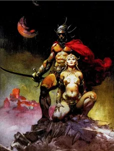 FANTASY ART OF FRAZETTA: BARBARIANS & WARRIORS - 2022 CALENDAR SELLERS PUBLISHING