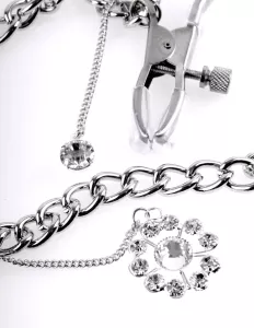 Fetish Fantasy Crystal Nipple Clamps svorky na bradavky