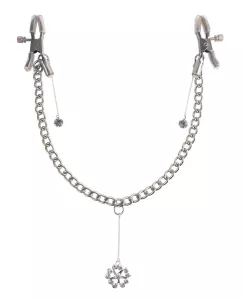 Fetish Fantasy Crystal Nipple Clamps svorky na bradavky