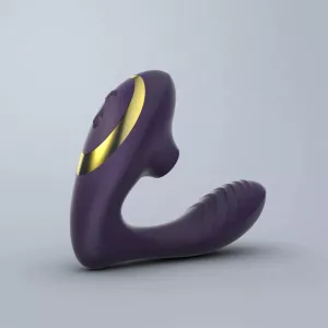 Tracy's Dog Clitoral Sucking Vibrator Purple DEEP LOVE
