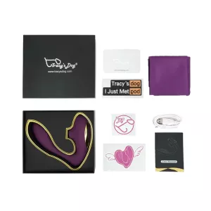 Tracy's Dog Clitoral Sucking Vibrator Purple DEEP LOVE