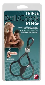 You2Toys Triple Ball and Cock Ring