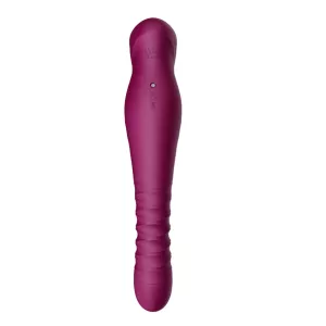 Zalo King Vibrating Thruster Velvet Purple