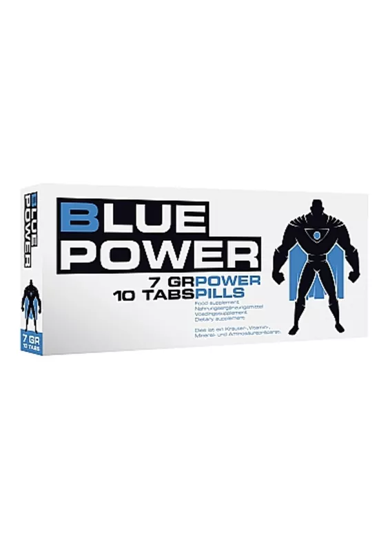 Blue power 10tbl SHOTS TOYS