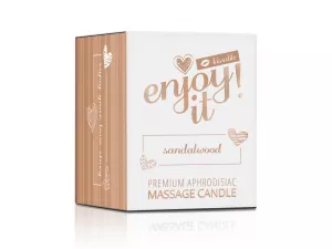 Masážní svíčka MAGNETIFICO - ENJOY IT! Sandalwood 70 ml VALAVANI