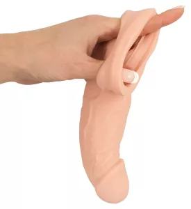 Nature Skin Penis Sleeve with Extension 21 cm ORION