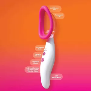 DocJohnson Automatic Vibrating Rechargeable Pussy Pump DOC JOHNSON