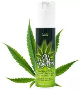 NUEI Oh! Holy Mary Cannabis Anal Gel - lubrikant s konopným olejem 50 ml. OH HOLY MARY