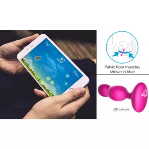 Vaginální trenažér PERIFIT KEGEL EXERCISER WITH APP OHMIBOD