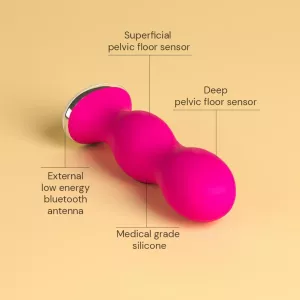 Vaginální trenažér PERIFIT KEGEL EXERCISER WITH APP OHMIBOD