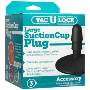 Vac-U-Lock Suction Cup with Plug DOC JOHNSON