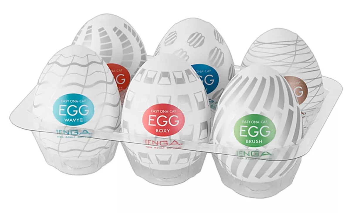 Tenga Egg 6 Styles Pack New