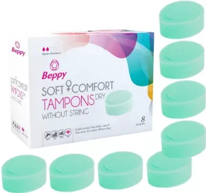 Beppy Soft Comfort Tampons DRY - pěnové tampóny bez šňůrky 30 ks