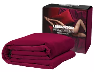 Nepromokavé prostěradlo Fascinator Throw Merlot vínové LIBERATOR