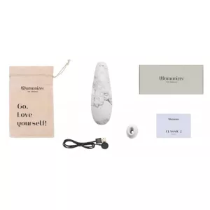 Womanizer Marilyn Monroe Special Edition White Marble