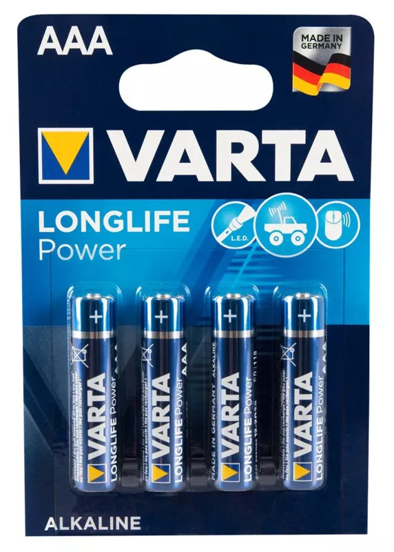 4 Varta AAA Baterie SCALA