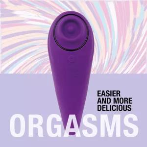 FeelzToys FemmeGasm Tapping & Tickling Vibrator Purple FEELZ TOYS