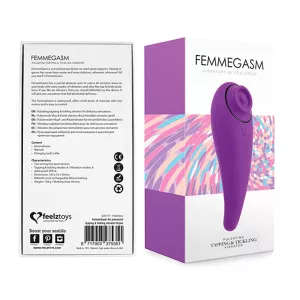 FeelzToys FemmeGasm Tapping & Tickling Vibrator Purple FEELZ TOYS