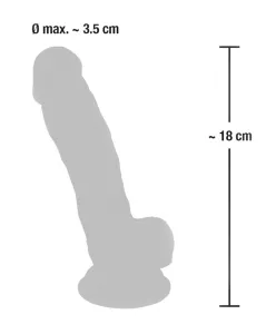 Medical Silicone Dildo 18 cm YOU2TOYS