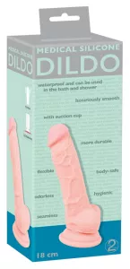 Medical Silicone Dildo 18 cm YOU2TOYS