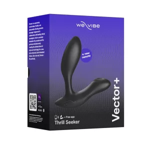 We-Vibe Vector+ Charcoal Black WE VIBE