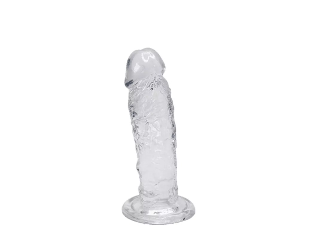 ALIVE Majestic Extra Slippery Jelly Dildo Transparent SILEXD