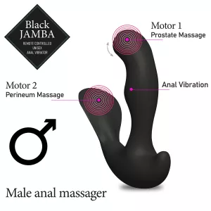 FeelzToys Black Jamba Anal Vibrator FEELZ TOYS