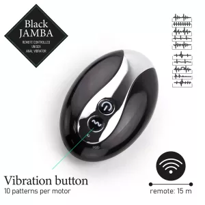 FeelzToys Black Jamba Anal Vibrator FEELZ TOYS