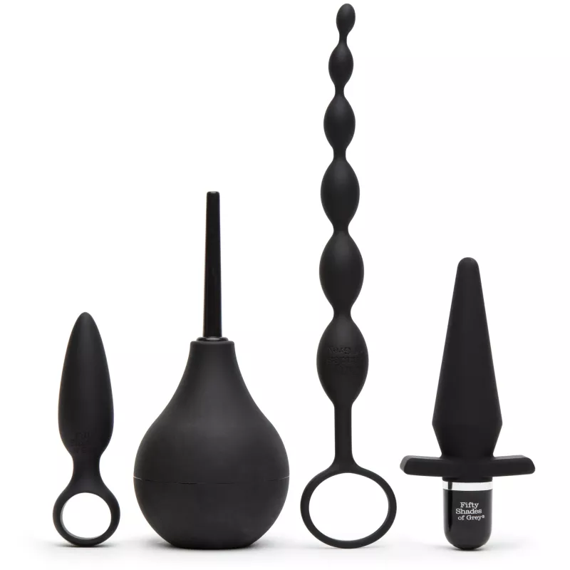 Fifty Shades of Grey - Pleasure Overload Starter Anal Kit (4 piece kit)