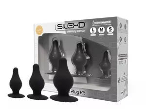 SILEXD Model 2 Silicone Plug Kit 3 pack