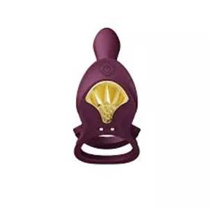 Zalo Bayek Cockring Vibrator with Remote Control Purple