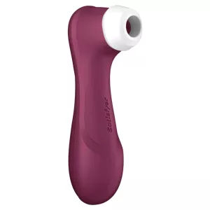 Satisfyer Pro 2 Generation 3 with Liquid Air Technology, Vibration and Bluetooth App Wine Red