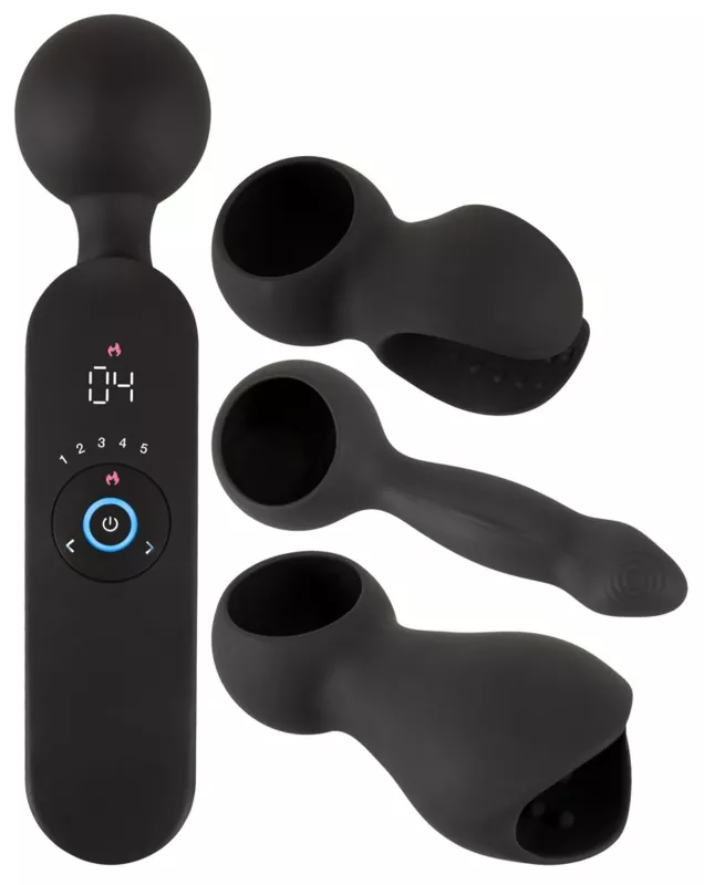 Couples Choice Wand Vibrator with 3 Attachments ORION