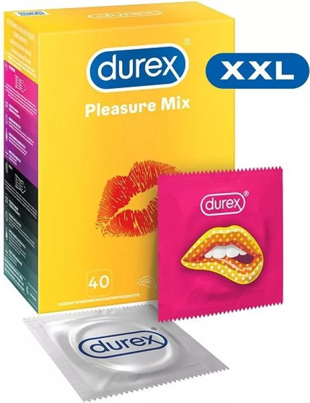 Durex Pleasure MIX 40 ks