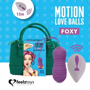 FeelzToys Remote Controlled Motion Love Balls Foxy FEELZ TOYS