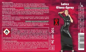 Late X Ošetřující prostředek LATEX GLANZ SPREJ