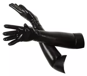 LateX Chlorinated Latex Gloves Black LATE X