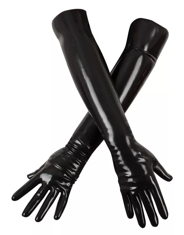 LateX Chlorinated Latex Gloves Black LATE X
