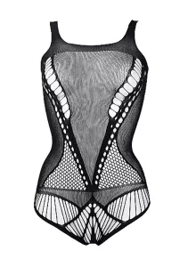 Le Désir Contrast Net Teddy Black LE DESIR