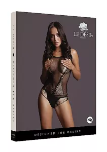 Le Désir Contrast Net Teddy Black LE DESIR