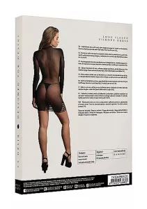 Le Désir Long Sleeve Fishnet Dress LE DESIR