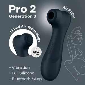 Satisfyer Pro 2 Generation 3 Connect App černý