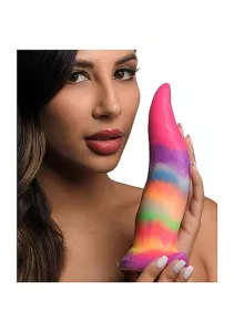 Creature Cocks Glow in the Dark Unicorn Tongue Silicone Dildo MASTER SERIES